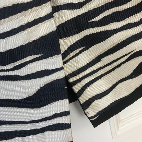 Ann Taylor Zebra Print Pencil Skirt - Picture 3 of 4